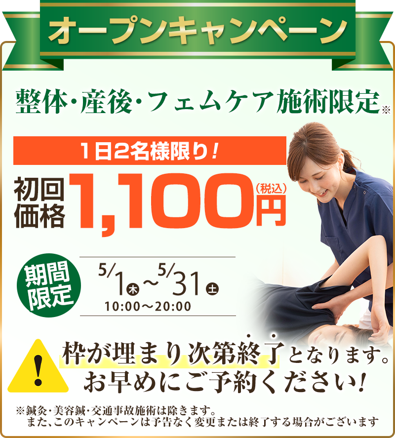 オープンキャンペーン
